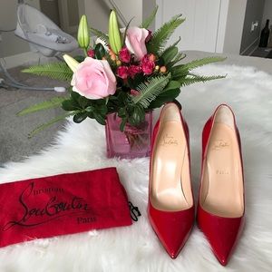 Brand new So Kate 120mm Red patent leather size 8B